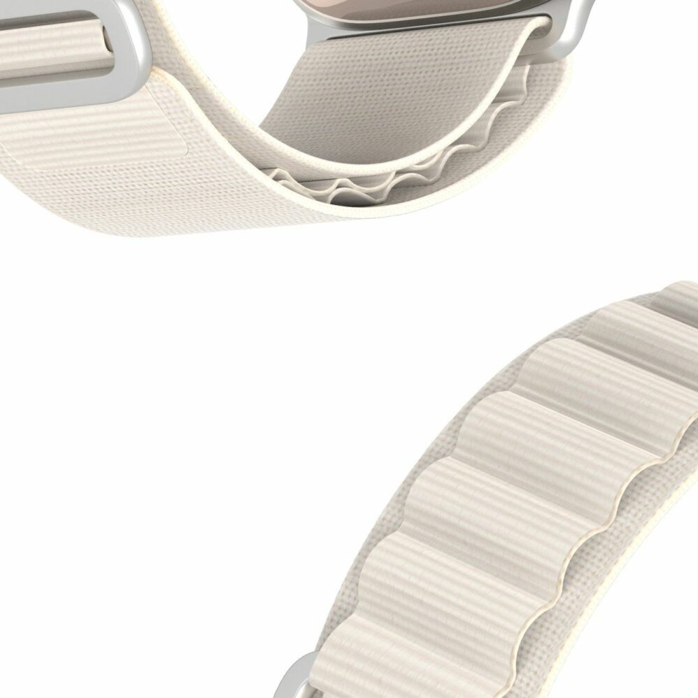 DUX DUCIS strap GS nylon for Apple Watch 38 / 40 / 41 mm platinium