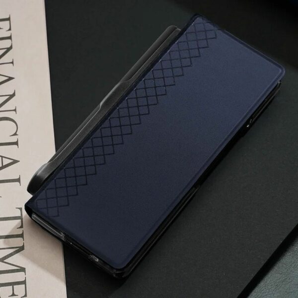 DUX DUCIS case BRIL with pen holder for SAMSUNG Z Fold SE/W25 blue