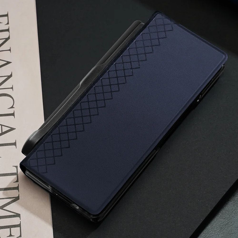 DUX DUCIS case BRIL with pen holder for SAMSUNG Z Fold SE/W25 blue