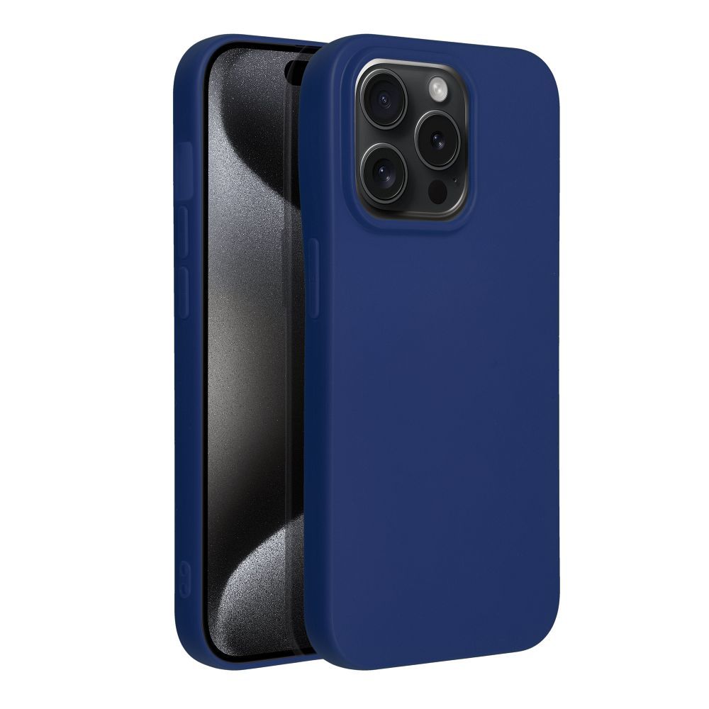 SOFT case for IPHONE 15 Pro dark blue