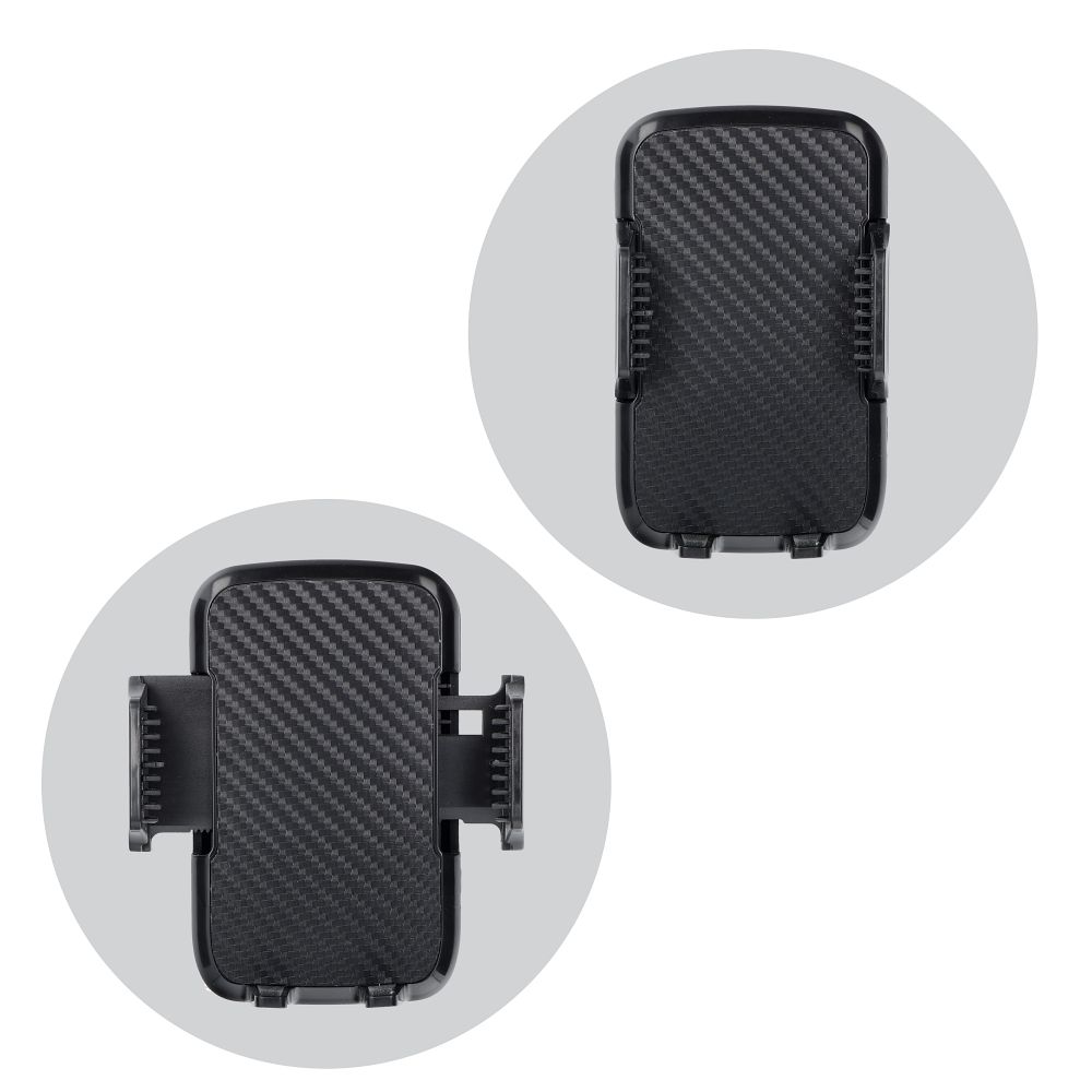 FORCELL F-GRIP Carbon HT1 car holder for windshield / dashboard black