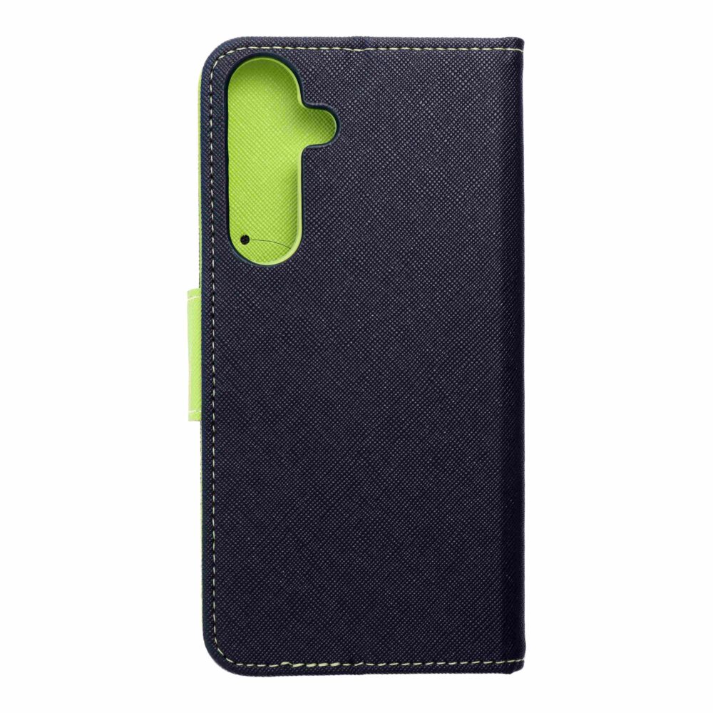 FANCY Book case for SAMSUNG S25 Plus navy / lime