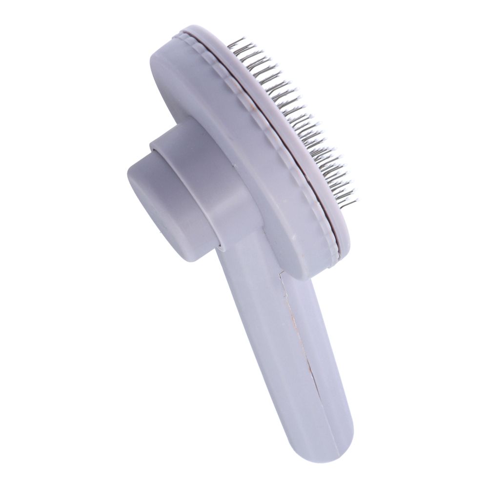 c79b943d0edc76c3307ed765fc1e48ef Self-cleaning brush for dog / cat fur RC-K-818 gray