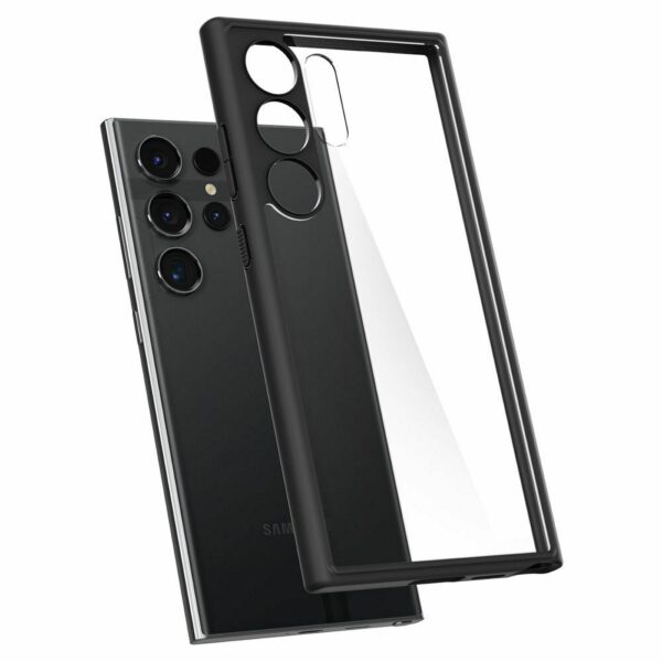 SPIGEN case ULTRA HYBRID for SAMSUNG S24 Ultra matte black