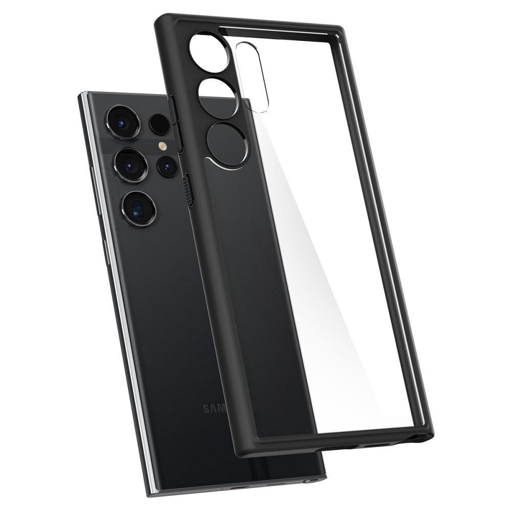 SPIGEN case ULTRA HYBRID for SAMSUNG S24 Ultra matte black