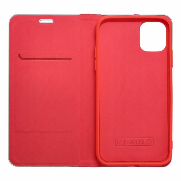 LUNA Book Carbon for IPHONE 16 Plus red