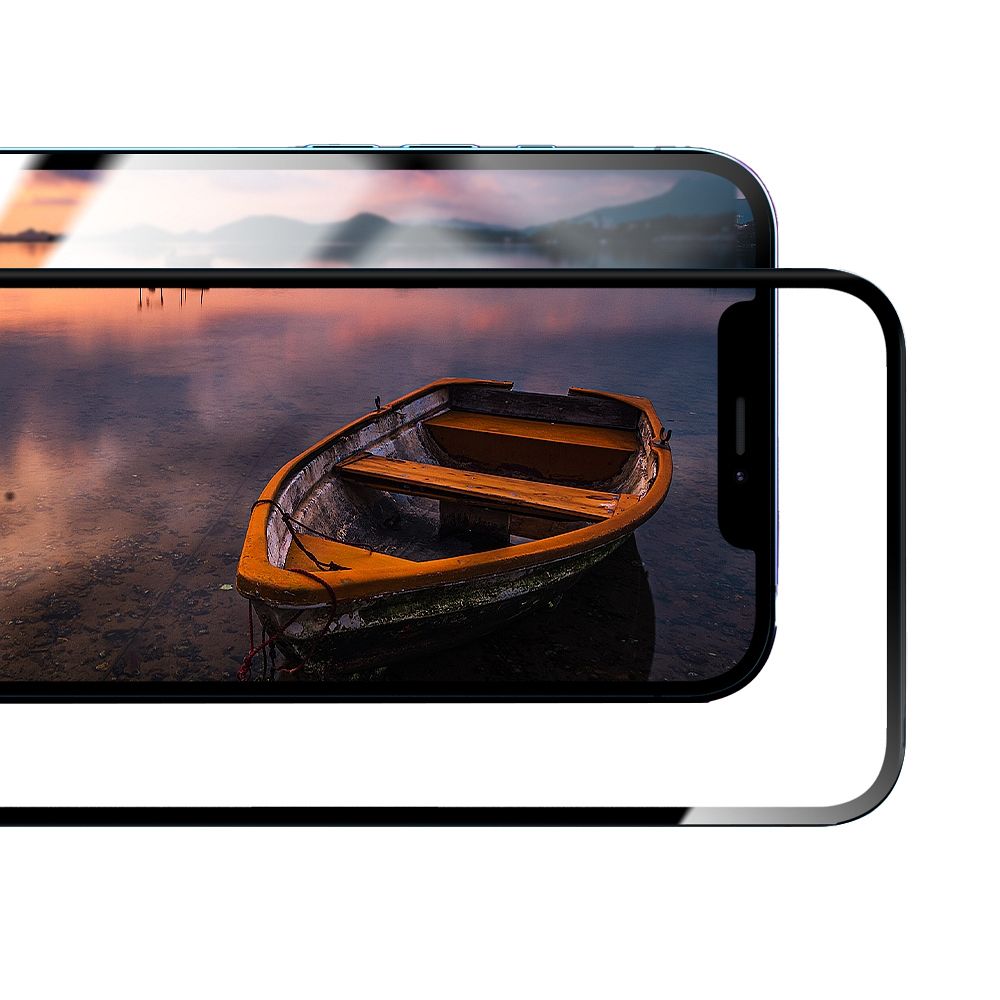 Forcell Flexible Nano Glass 5D for iPhone 15 black