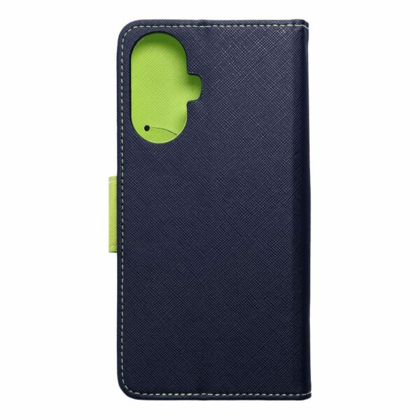 FANCY Book case for REALME C55 navy / lime