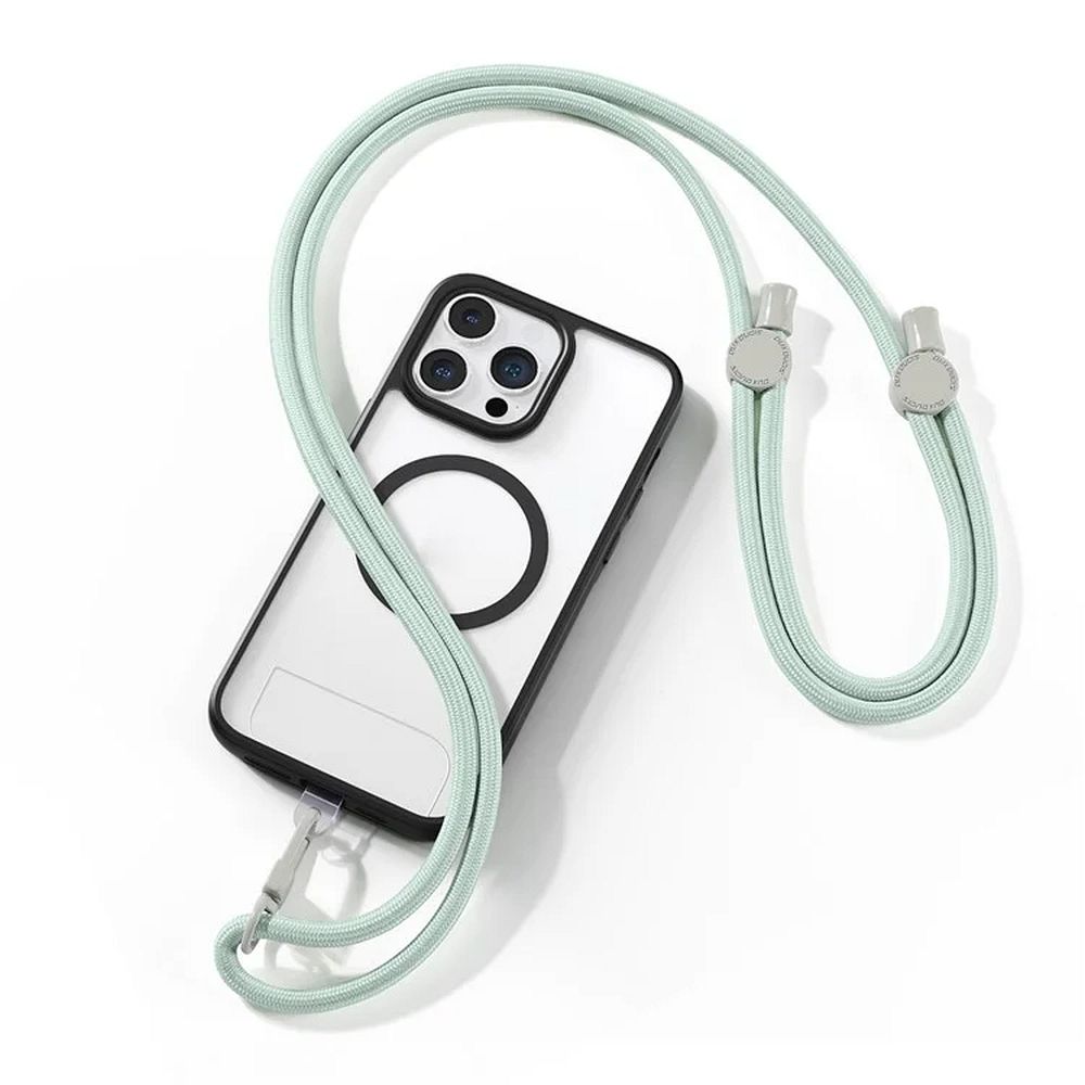 DUX DUCIS Plaz - cross-body phone strap - light green