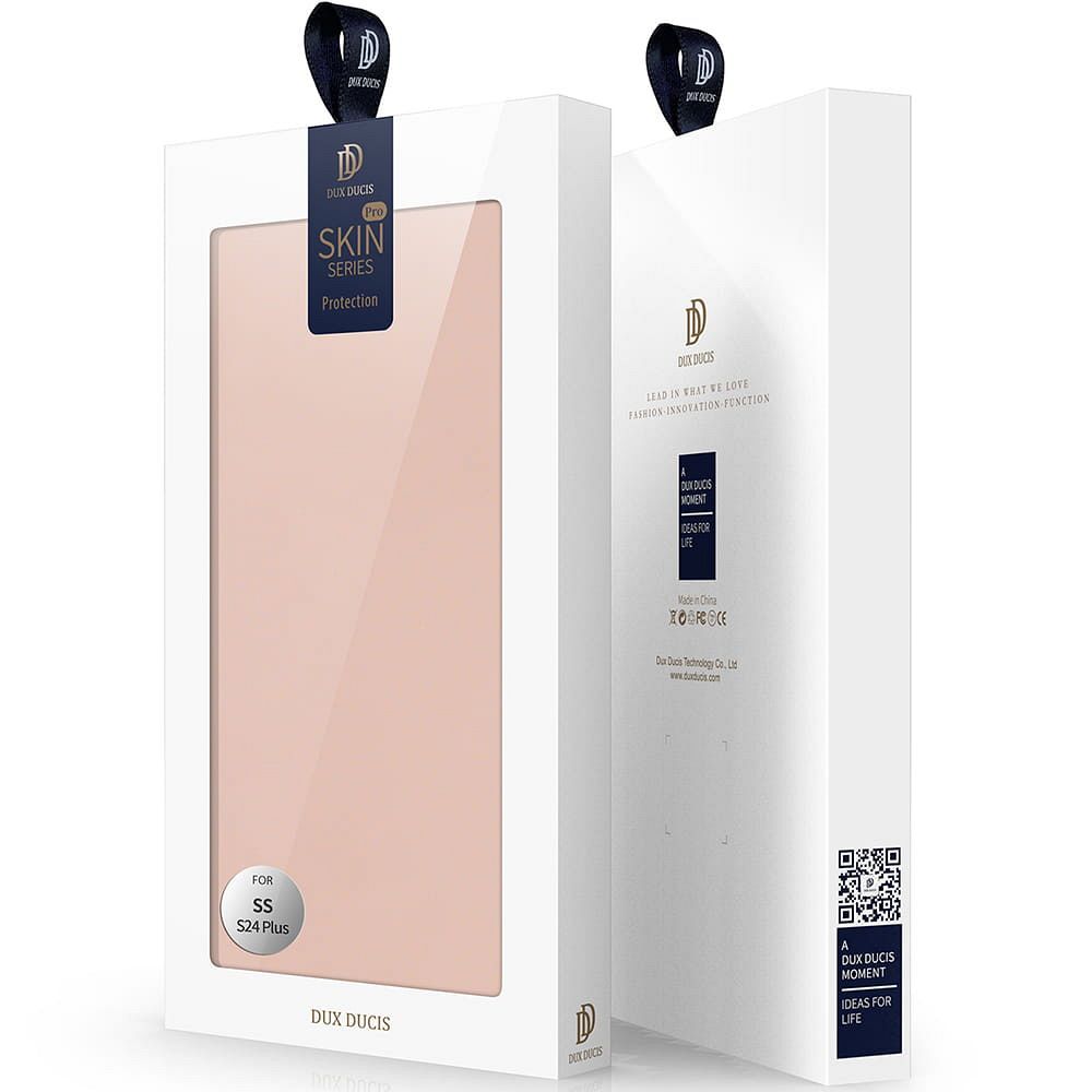 DUX DUCIS wallet case SKIN PRO for SAMSUNG S24 Plus rose