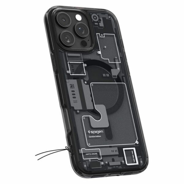 SPIGEN case ULTRA HYBRID MAG compatible with MagSafe for IPHONE 16 Pro Max zero one