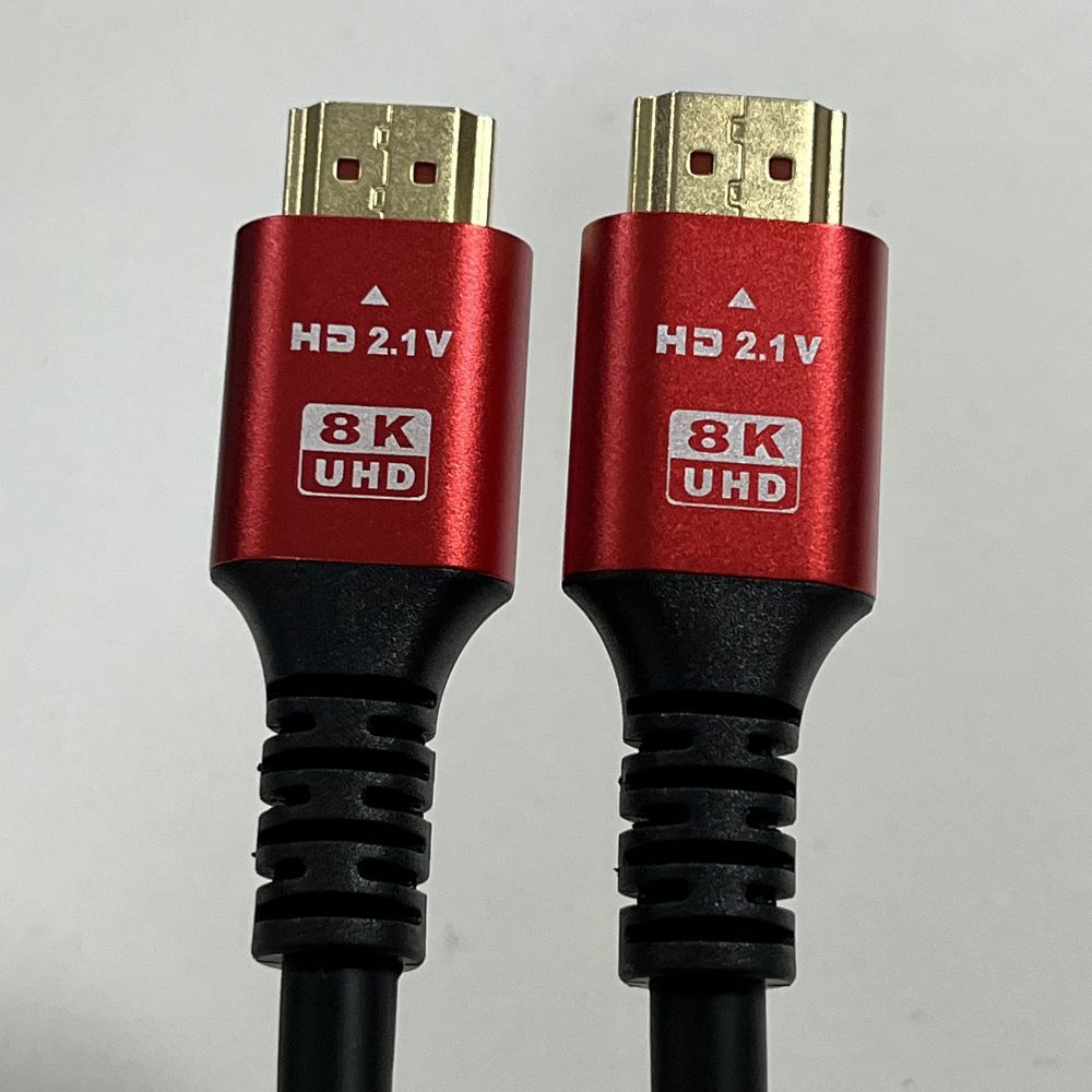 c98aba0afd5cfc3078cc7746145c8093 Cable HDMI 2.1 8K 60Hz / 4K 120Hz – Ultra High Speed, HDR, eARC, VRR, 48Gbps 1 m black
