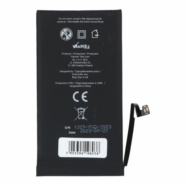 BLUE STAR HQ battery for IPHONE 12 / 12 Pro 2815 mAh