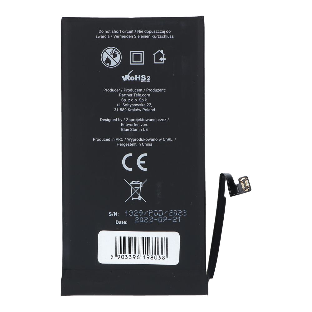 BLUE STAR HQ battery for IPHONE 12 / 12 Pro 2815 mAh