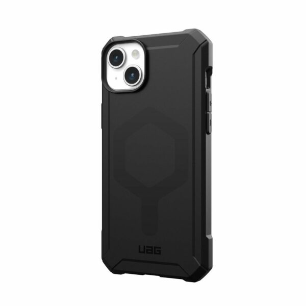 UAG Urban Armor Gear case ESSENTIAL compatible with MagSafe for IPHONE 15 Plus black