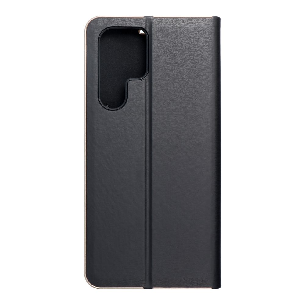 ca49739726cf1ec1f55a96eeb7315132 LUNA Book Gold for SAMSUNG S22 Ultra black