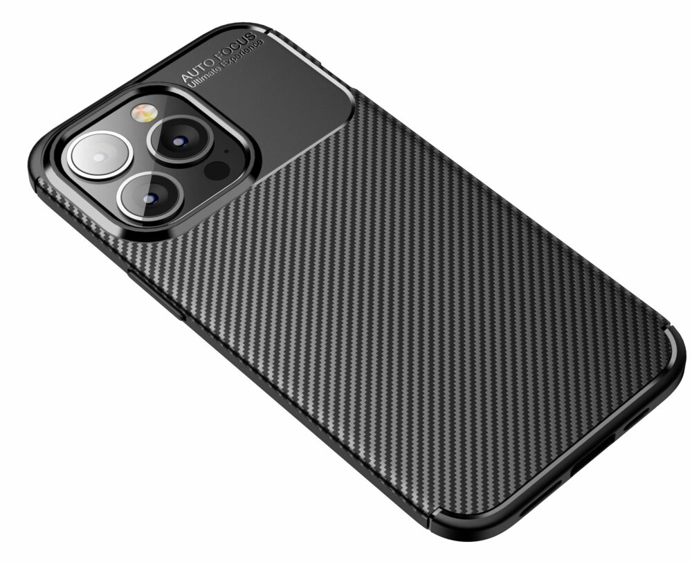 Case CARBON PREMIUM for IPHONE XR black