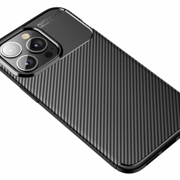 Case CARBON PREMIUM for IPHONE XR black