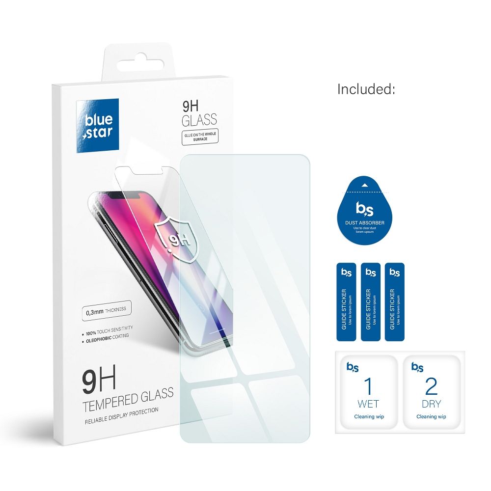 Tempered Glass Blue Star - HUAWEI Nova Y90