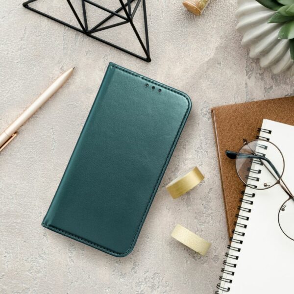 SMART MAGNETO Book case for IPHONE 14 Plus dark green