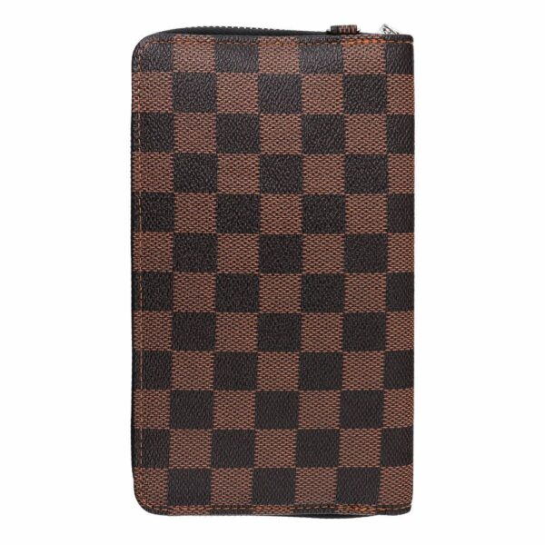 Stylish bag for mobile phone chocolate check