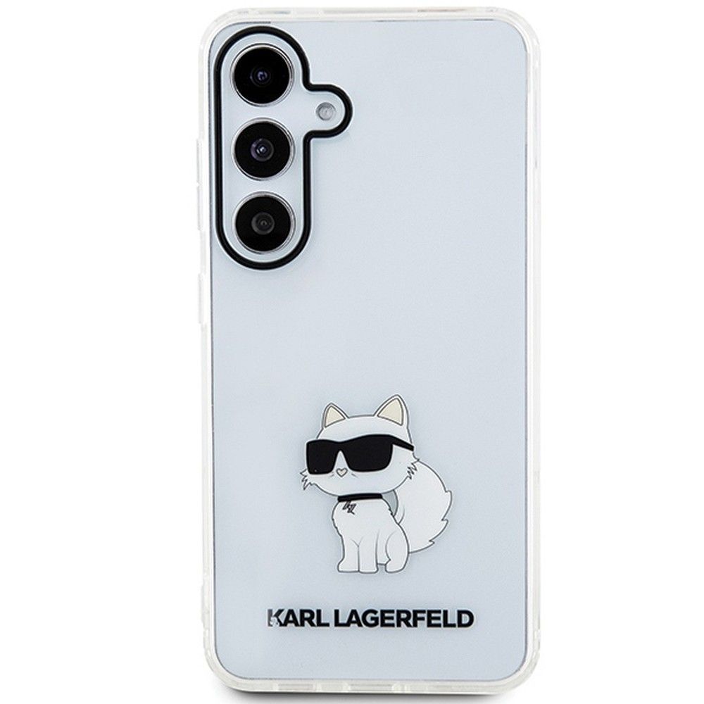 KARL LAGERFELD case for SAMSUNG S24 KLHCS24SHNCHTCT (IML NFT CHOUPETTE) transparent