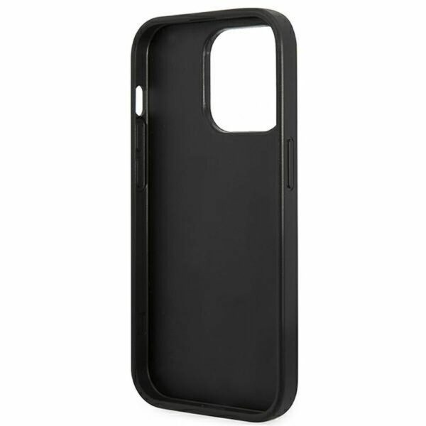 GUESS case for IPHONE 14 Pro GUHCP14LG4GFGR (4G Gold Logo) grey