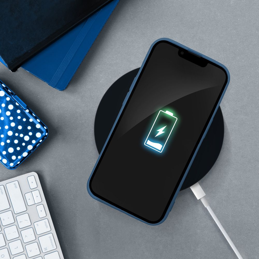 SILICONE case for XIAOMI Redmi Note 12 Pro Plus 5G blue