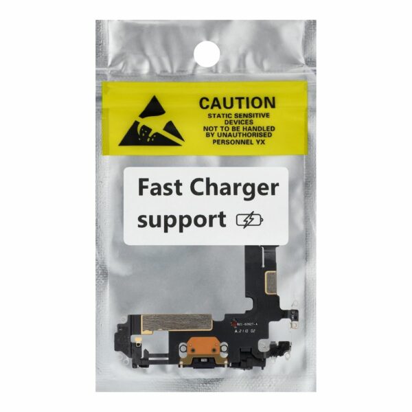 Charging flex USB for IPHONE 12 black (used)