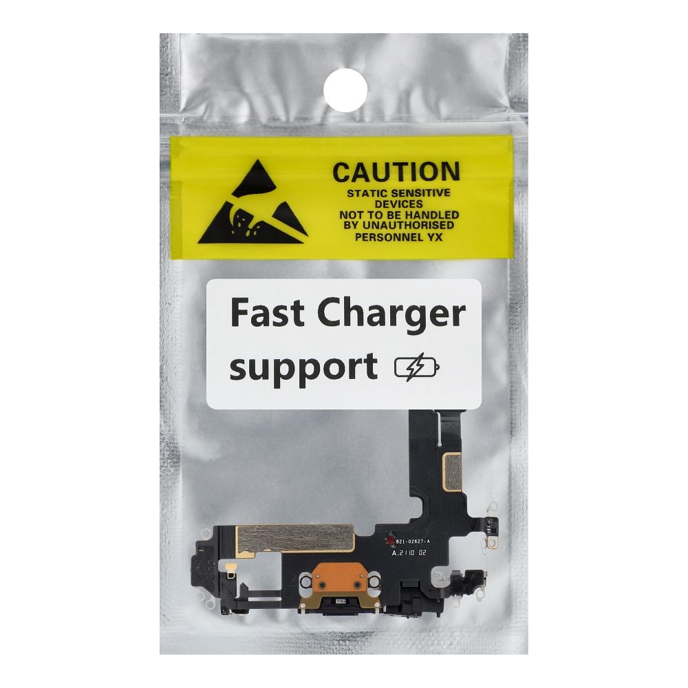 Charging flex USB for IPHONE 12 black (used)