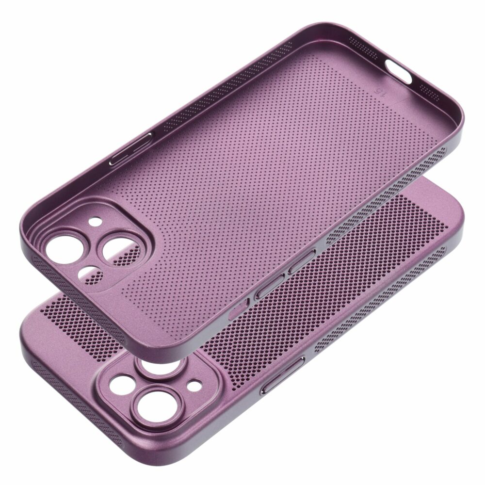 BREEZY case for IPHONE 15 purple