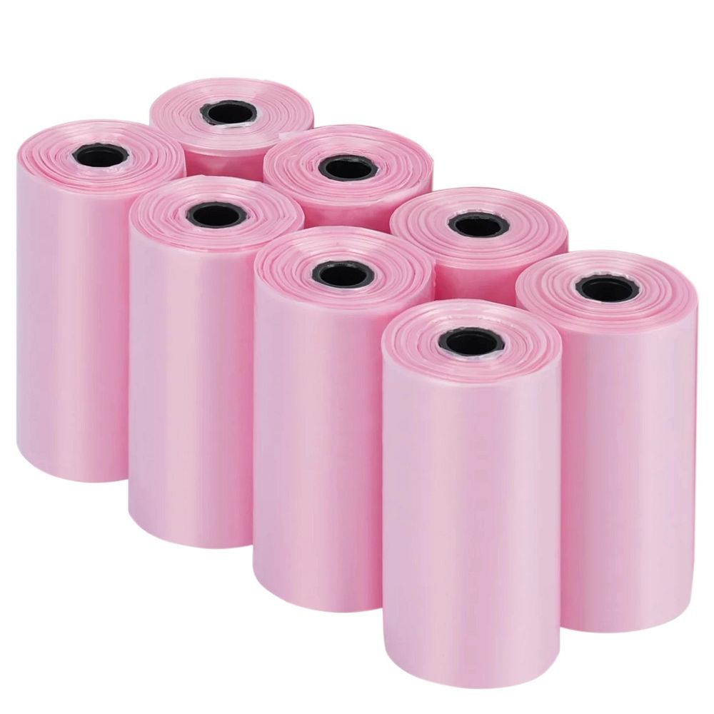 cc989242d9851862fbea894eaccebc5c Plastic bags for dog excrement STRONG 8 rolls 120 pcs RC-K-778 pink