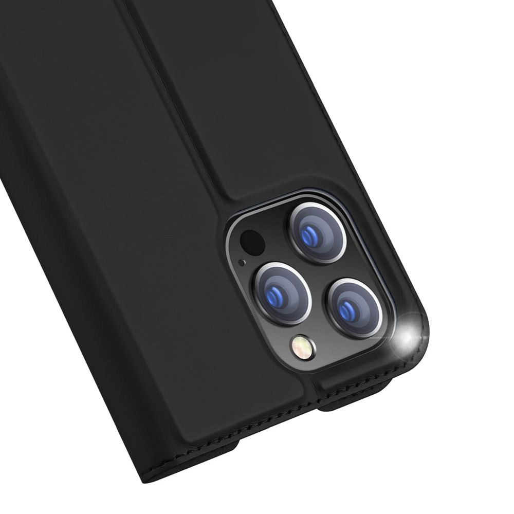 DUX DUCIS wallet case SKIN PRO for IPHONE 14 Pro Max black