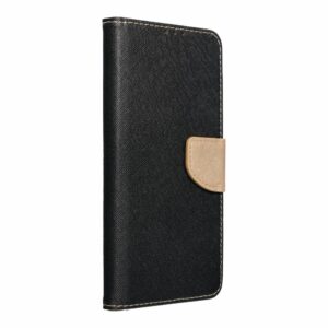 FANCY Book case for SAMSUNG A05S black / gold