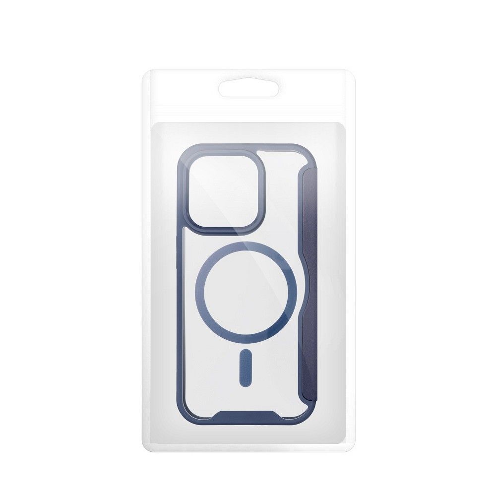SMART MAG Book case compatible with MagSafe for IPHONE 16 blue