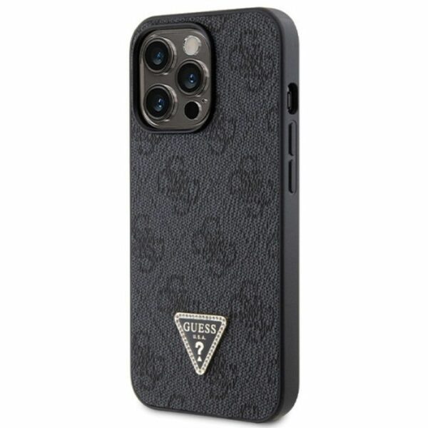 GUESS case for IPHONE 13 Pro Max GUHCP13XP4TDSCPK (Metal Logo Starss Crossbody) black