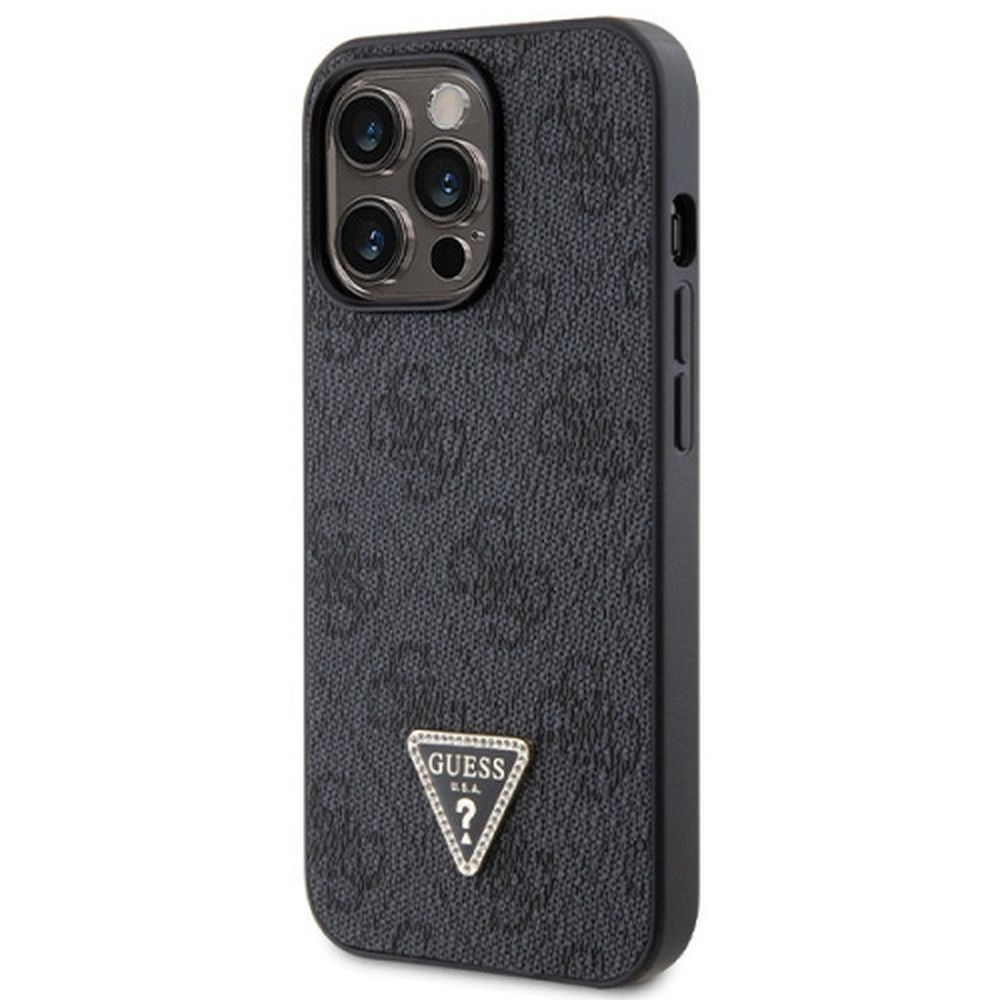 GUESS case for IPHONE 13 Pro Max GUHCP13XP4TDSCPK (Metal Logo Starss Crossbody) black