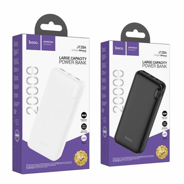 HOCO powerbank 20000 mAh 2A J128A white