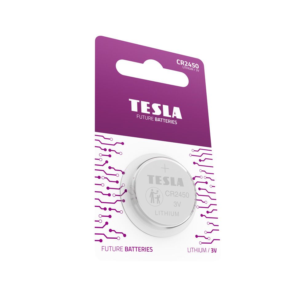 TESLA lithium battery CR2450 [1x240] 3V 1 pcs
