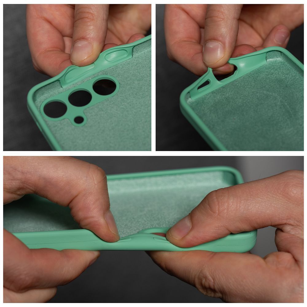 Case SILICONE 2mm for OPPO A40 mint