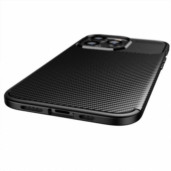 Case CARBON PREMIUM for IPHONE XR black