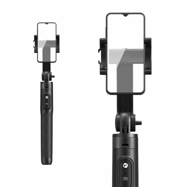 FORCELL F-GRIP S150XL selfie stick with wireless remote control tripod black