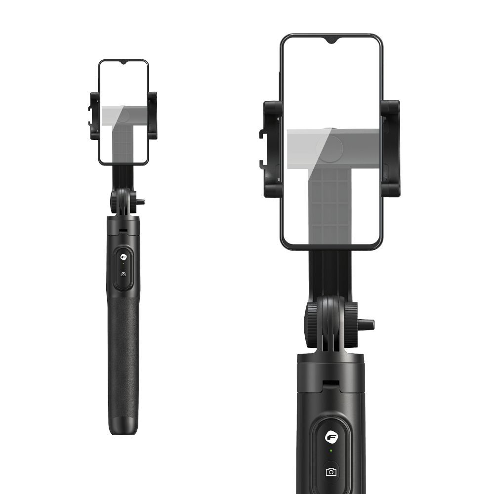 FORCELL F-GRIP S150XL selfie stick with wireless remote control tripod black