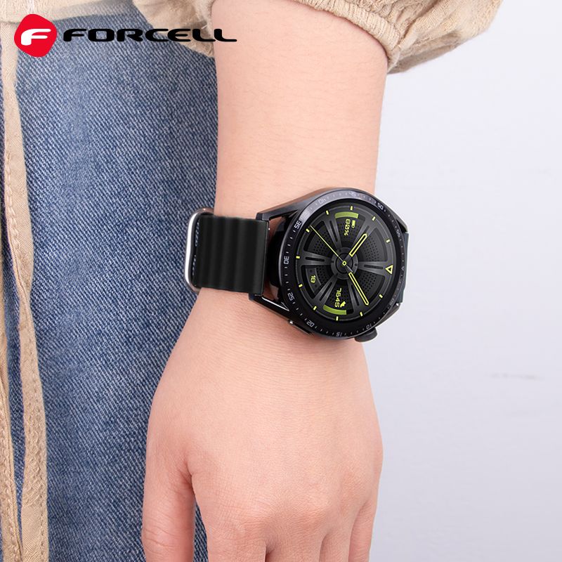 FORCELL F-DESIGN FS01 strap for SAMSUNG Watch 22 mm black
