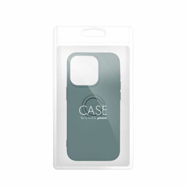 SILICONE RING case for SAMSUNG A16 5G / A16 4G green