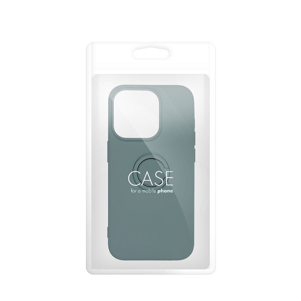 SILICONE RING case for SAMSUNG A16 5G / A16 4G green