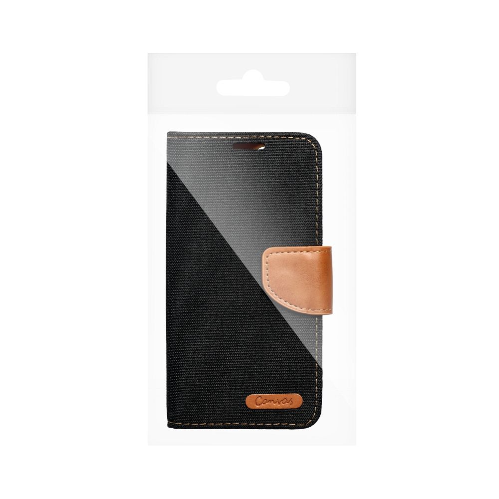 CANVAS Book case for IPHONE 16 black
