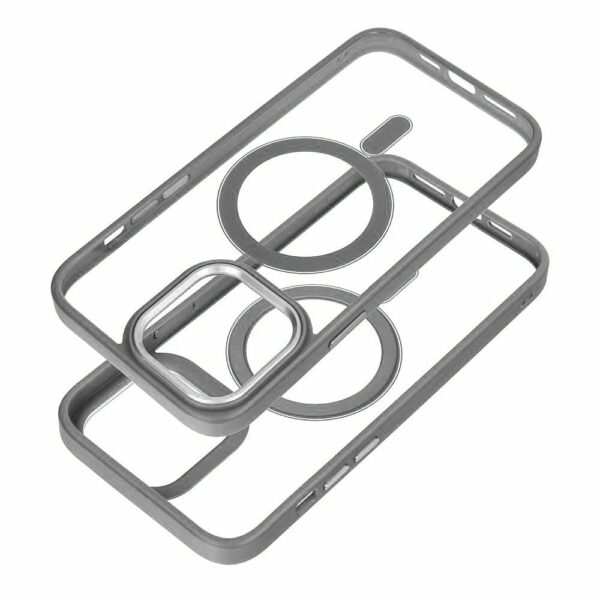 COLOR EDGE MAG COVER case compatible with MagSafe for SAMSUNG S25 titatnium grey