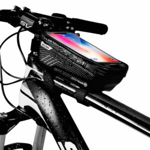 WILDMAN traveling bag for bike frame with zipper E2 1L ( 4 "- 7" ) black
