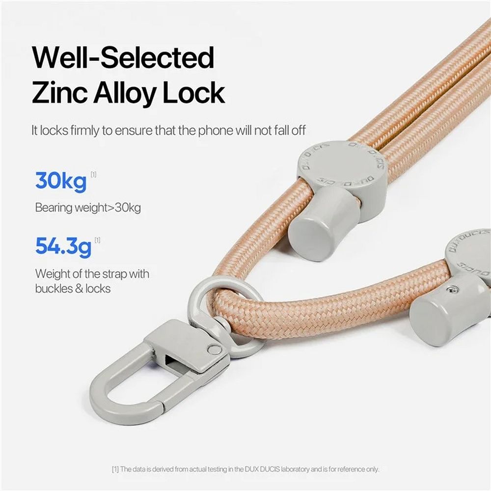 DUX DUCIS Plaz - cross-body phone strap - amber